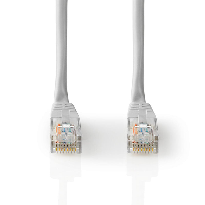 Nedis CCGT85100GY300 Netwerkkabel Cat5e Utp Rj45 Male Rj45 Male 30,0 M Grijs