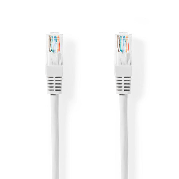 Nedis CCGT85100WT100 Netwerkkabel Cat5e Utp Rj45 Male Rj45 Male 10,0 M Wit
