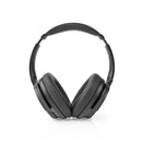 Nedis HPBT3261BK Over-ear Bluetooth-hoofdtelefoon 24 Uur Afspeeltijd 25 Db Noise Cancelling Snel Op