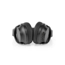 Nedis HPBT3261BK Over-ear Bluetooth-hoofdtelefoon 24 Uur Afspeeltijd 25 Db Noise Cancelling Snel Op