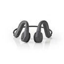 Nedis HPBT5400GY Bone Conduction Hoofdtelefoon Afspeeltijd 6,5 Uur Bluetooth®-verbinding 8 Gb Inter