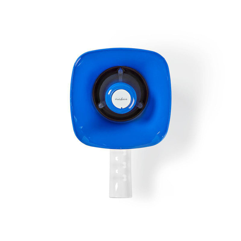 Nedis MEPH160BU Megafoon Maximaal Bereik: 300 M Volumebediening: Maximaal 115 Db Ingebouwde Microfo