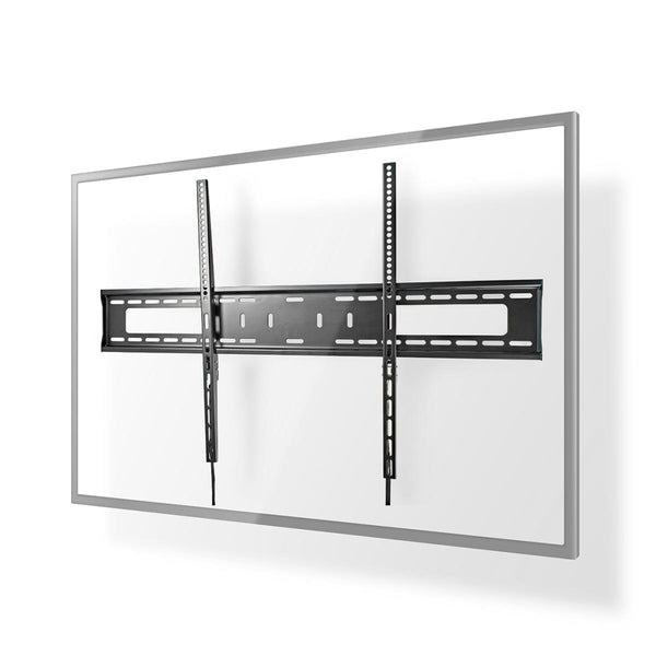 Nedis TVWM2070BK Vaste Tv Muurbeugel 60 - 100&quot; Max. 75 Kg 30 Mm Afstand Tot De Muur