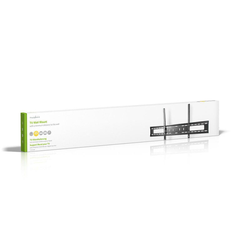 Nedis TVWM2070BK Vaste Tv Muurbeugel 60 - 100&quot; Max. 75 Kg 30 Mm Afstand Tot De Muur