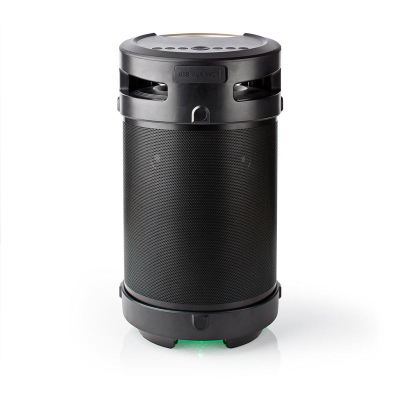 Nedis SPBB350BK Bluetooth® Feestluidspreker 3,5 Uur Gebruiksduur 150 W Ipx5-waterdicht Tws Handgree
