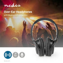 Nedis HPBT1201BK Draadloze Koptelefoon Bluetooth® Over-ear Zwart