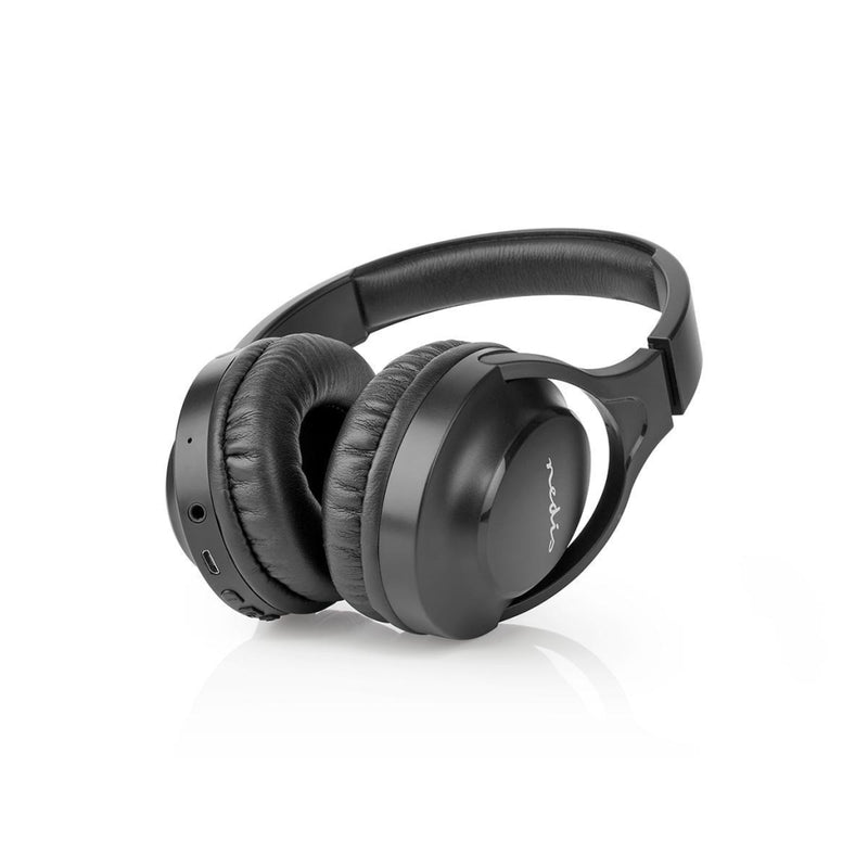 Nedis HPBT1201BK Draadloze Koptelefoon Bluetooth® Over-ear Zwart