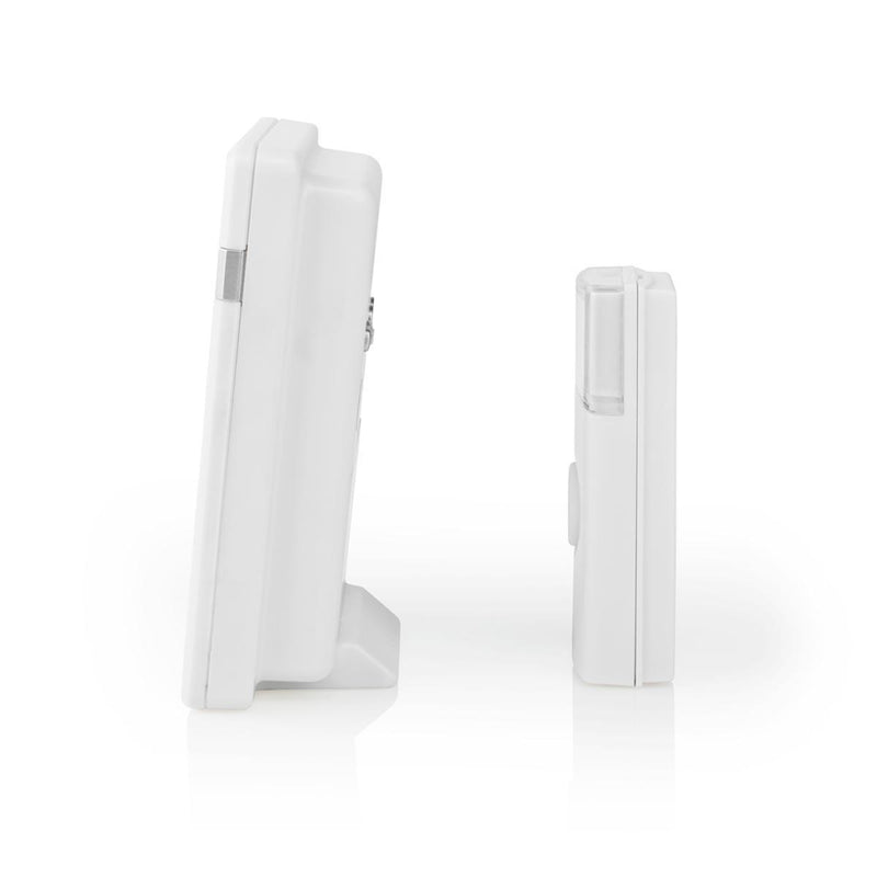 Nedis DOORB212WT Draadloze Deurbelset Batterijvoeding 36 Melodie&euml;n