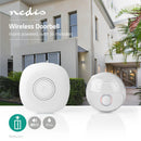 Nedis DOORB222CWT Draadloze Deurbelset Netvoeding 36 Melodie&euml;n