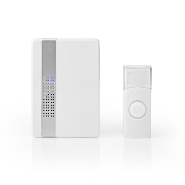 Nedis DOORB223CWT Draadloze Deurbelset Netvoeding 36 Melodie&euml;n