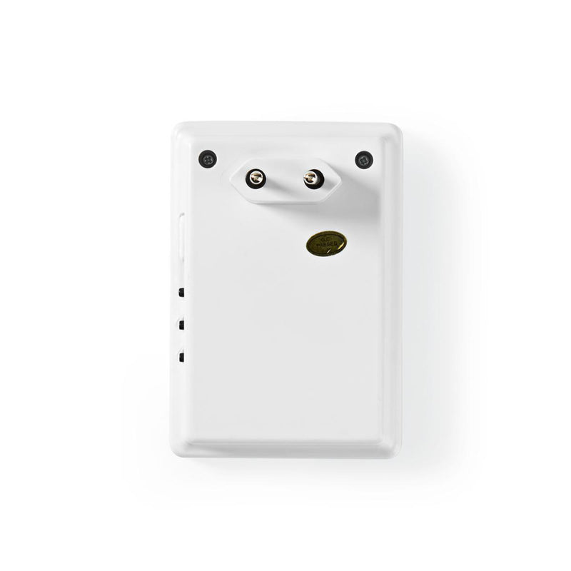 Nedis DOORB223CWT Draadloze Deurbelset Netvoeding 36 Melodie&euml;n