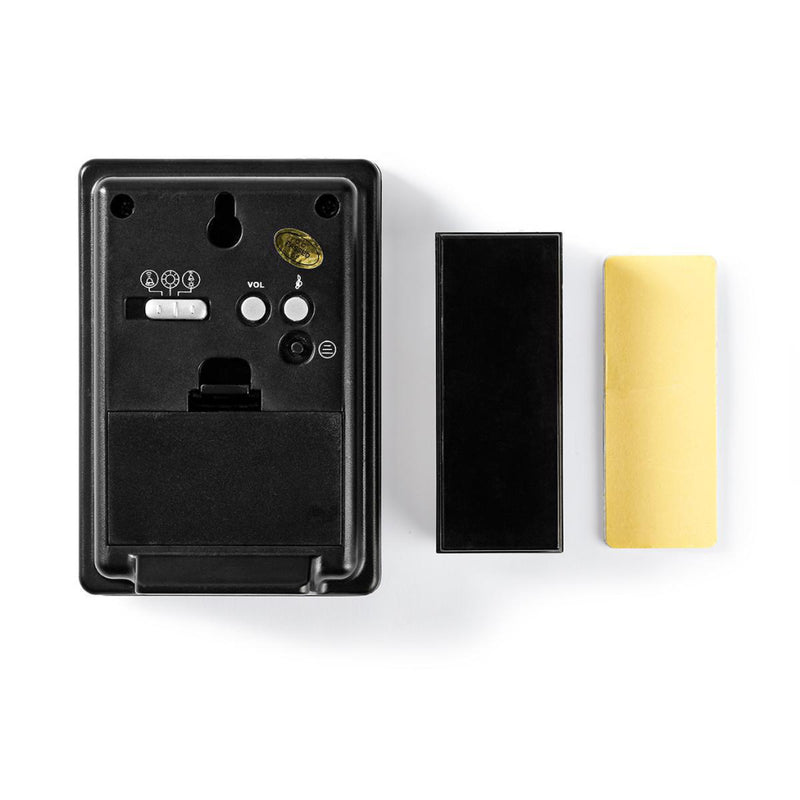 Nedis DOORB212BK Draadloze Deurbelset Batterijvoeding 36 Melodie&euml;n