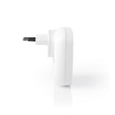 Nedis DOORB220CWT Draadloze Deurbelset Netvoeding 36 Melodie&euml;n Knipperende Felle Led