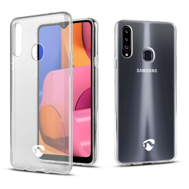 Nedis SJC10037TP Jelly Case Voor Samsung Galaxy A20s Transparant