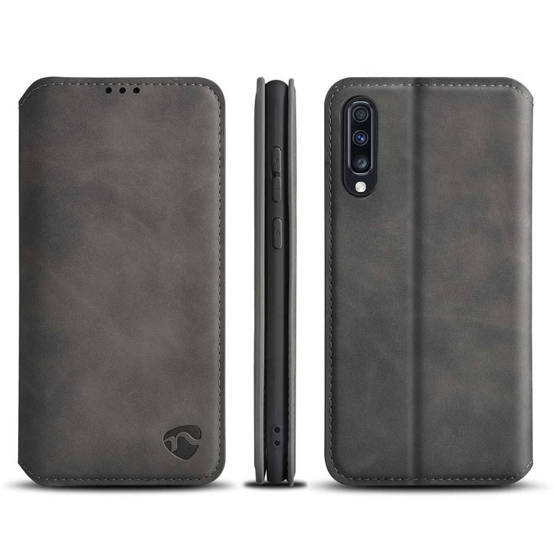 Nedis SSW10030BK Soft Wallet Book Voor Samsung Galaxy A70s Zwart