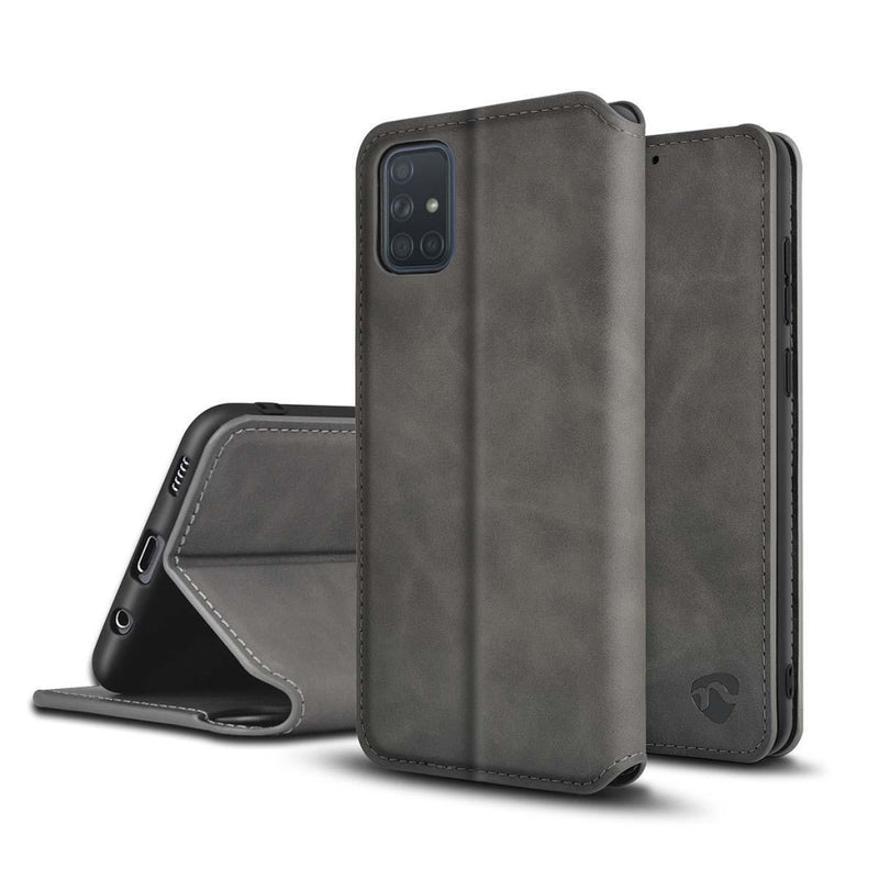 Nedis SSW10034BK Soft Wallet Book Voor Samsung Galaxy A71 Zwart