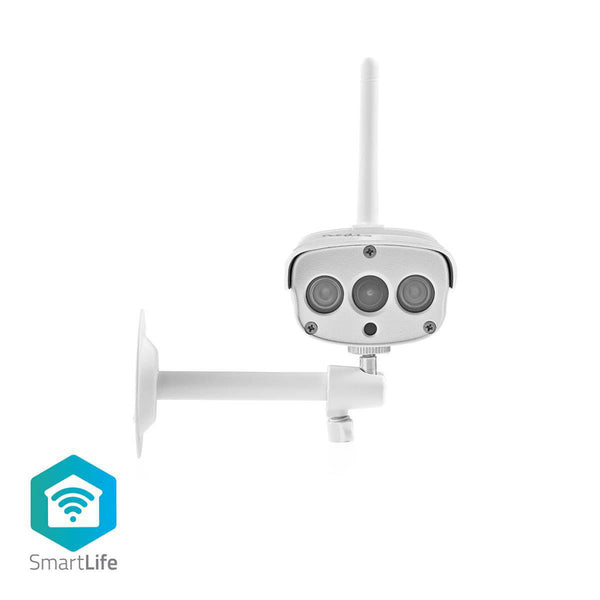 Nedis WIFICO030GWT Smartlife Camera Voor Buiten Wi-fi Full Hd 1080p Ip67 Cloud Opslag (optioneel) /