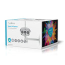 Nedis WIFICO030GWT Smartlife Camera Voor Buiten Wi-fi Full Hd 1080p Ip67 Cloud Opslag (optioneel) /