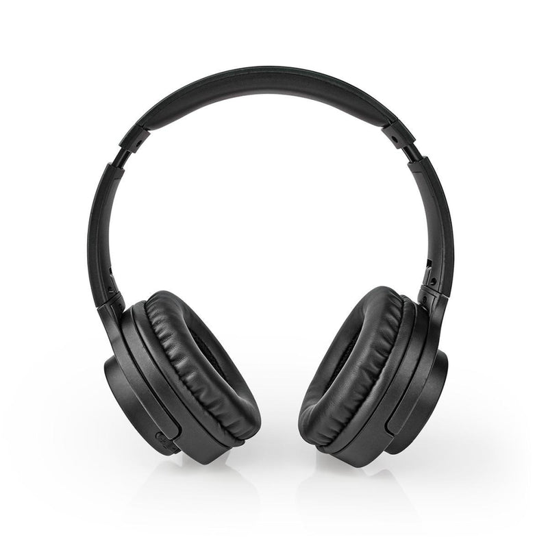 Nedis HPBT2160BK Draadloze Koptelefoon Bluetooth ® Op Het Oor Opvouwbaar Ruisonderdrukking Zwart