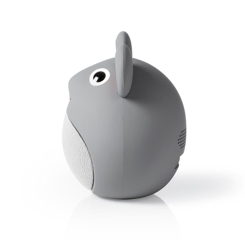 Nedis SPBT4100GY Animaticks Bluetooth Speaker 3 Uur Speeltijd Handsfree Bellen Melody Mouse