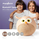 Nedis SPBT4100BG Animaticks Bluetooth Speaker 3 Uur Speeltijd Handsfree Bellen Olly Owl