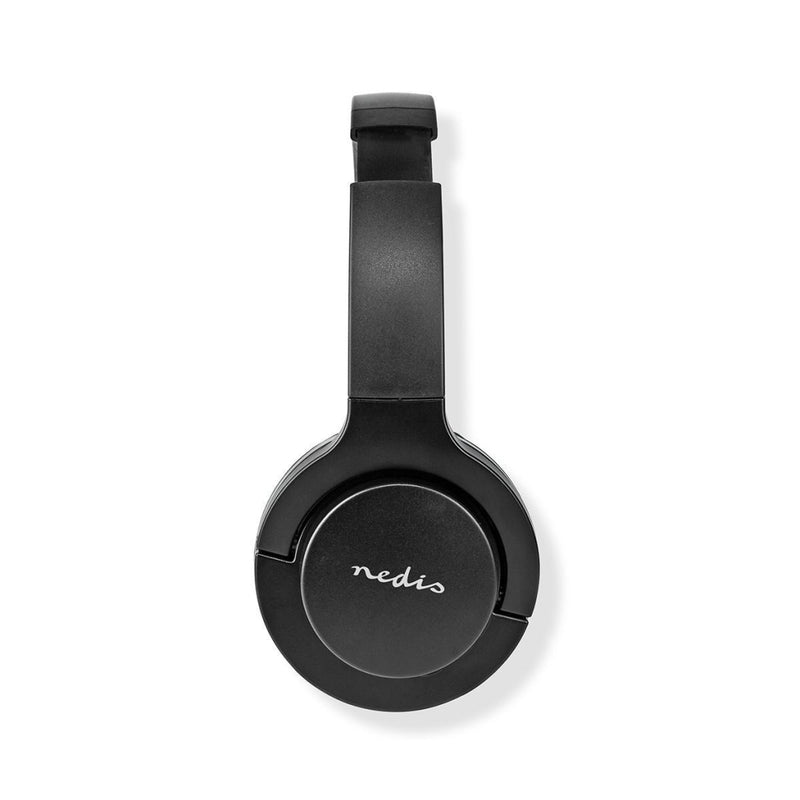 Nedis HPBT2102BK Draadloze Koptelefoon Bluetooth® Op Het Oor Opvouwbaar Zwart