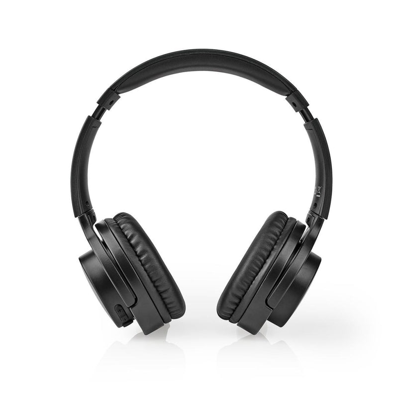 Nedis HPBT2102BK Draadloze Koptelefoon Bluetooth® Op Het Oor Opvouwbaar Zwart