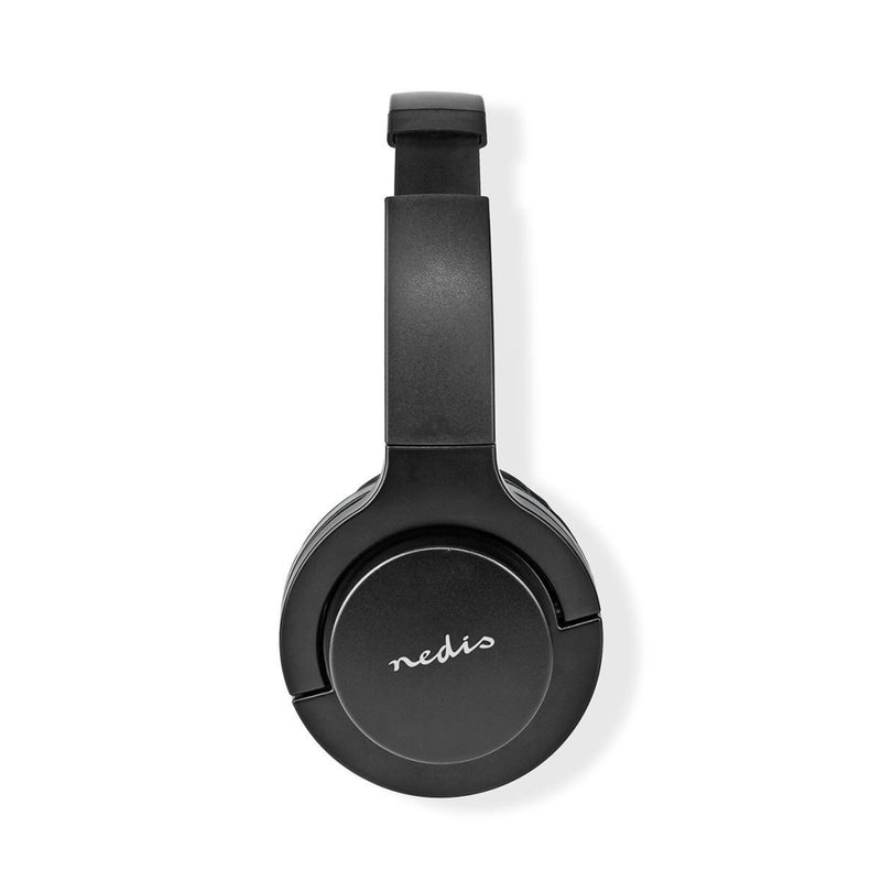 Nedis HPBT2102BK Draadloze Koptelefoon Bluetooth® Op Het Oor Opvouwbaar Zwart