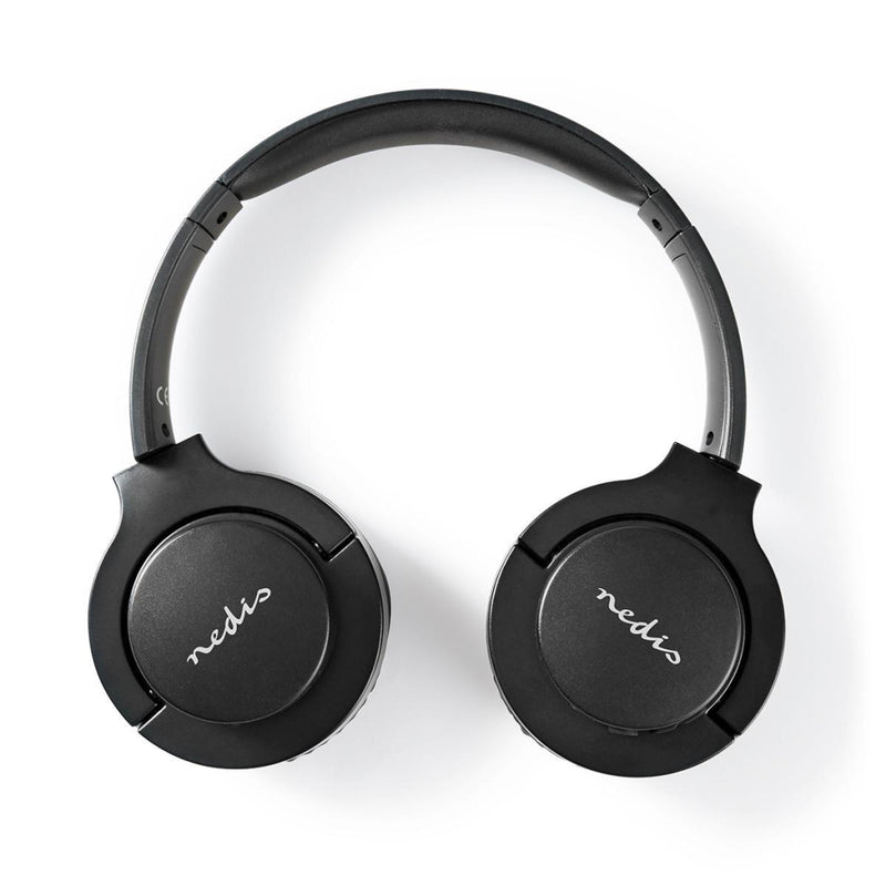 Nedis HPBT2102BK Draadloze Koptelefoon Bluetooth® Op Het Oor Opvouwbaar Zwart
