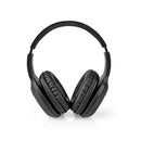 Nedis HPBT1200BK Draadloze Koptelefoon Bluetooth&reg; Over-ear Zwart
