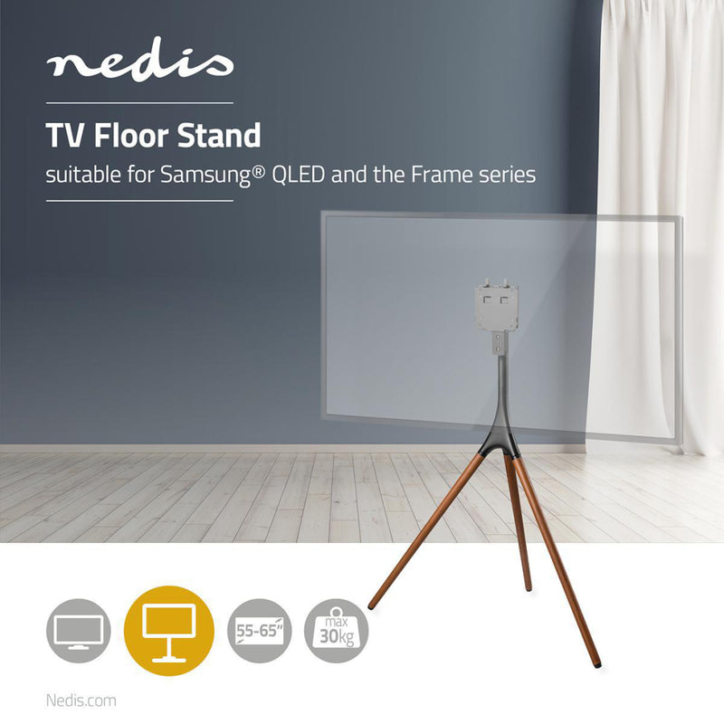 Nedis TVSM705SABK Tv Vloerstandaard 55 - 65 &quot; 30 Kg Scandinavian Design Geschikt Voor Samsung&