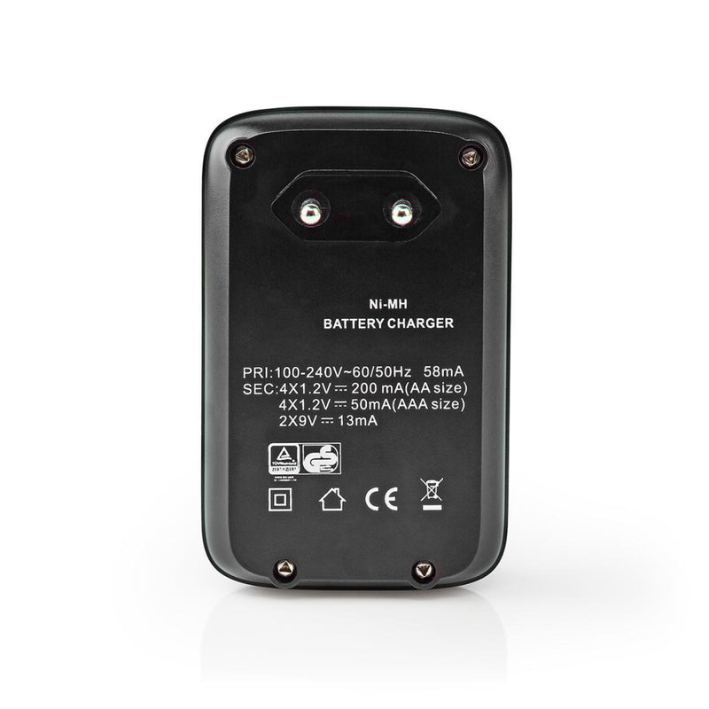 Nedis BACH07 Nimh-batterijlader Aa/aaa/e-blok