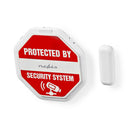 Nedis ALRMD20WT Slim Deur-/raamalarm Met Magnetische Sensor Batterijen Meegeleverd Geen Gereedschap