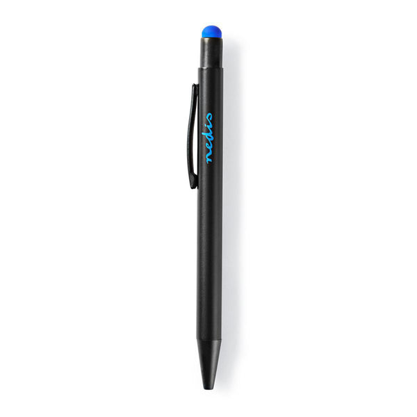Nedis STYLB107BK Stylus-balpen Met Gevoelige Rubberen Punt Metaal Zwart
