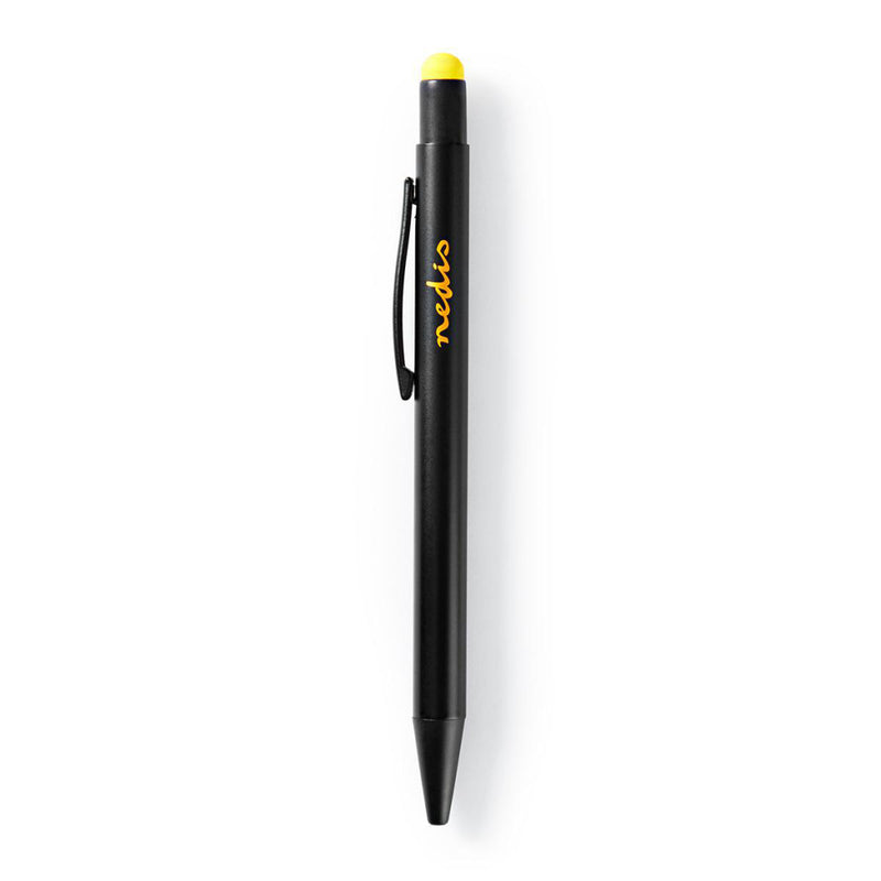 Nedis STYLB107BK Stylus-balpen Met Gevoelige Rubberen Punt Metaal Zwart