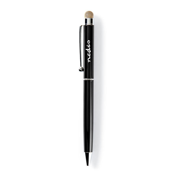 Nedis STYLB201BK Stylus-balpen Met Zachte Koperen Punt Metaal Zwart
