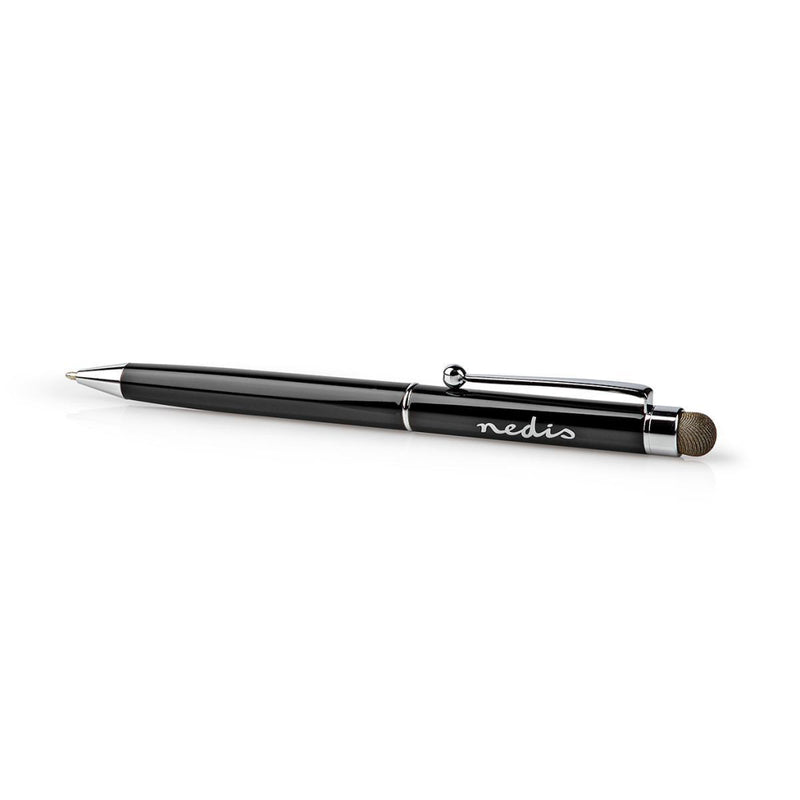 Nedis STYLB201BK Stylus-balpen Met Zachte Koperen Punt Metaal Zwart