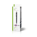 Nedis STYLB201BK Stylus-balpen Met Zachte Koperen Punt Metaal Zwart
