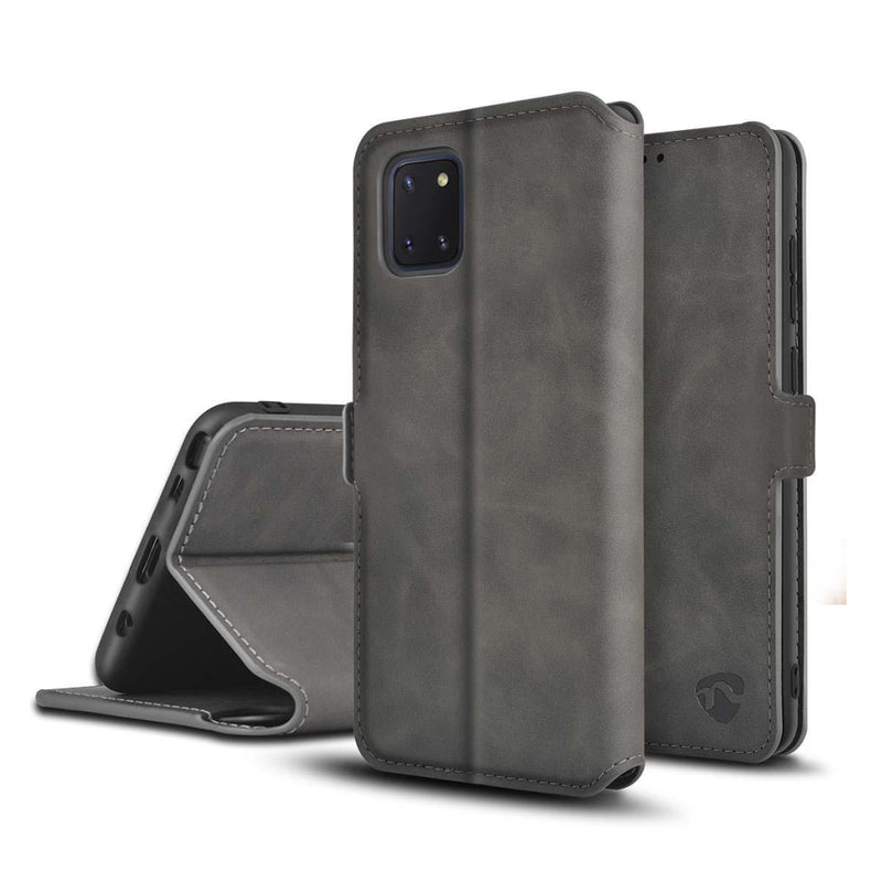 Nedis SSW10039BK Soft Wallet Book Voor Samsung Galaxy Note 10 Lite / A81 / M60s Zwart