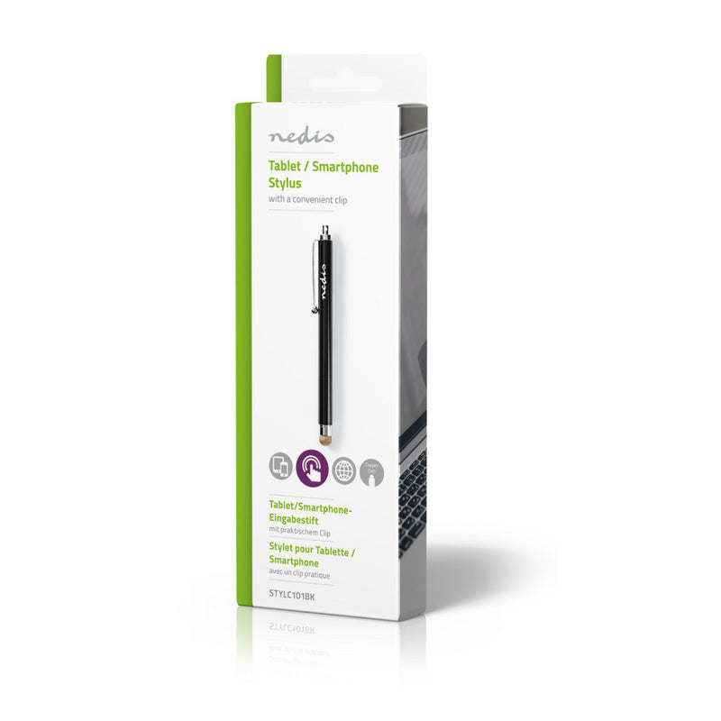 Nedis STYLC101BK Stylus Met Zachte Koperen Punt Metaal Zwart