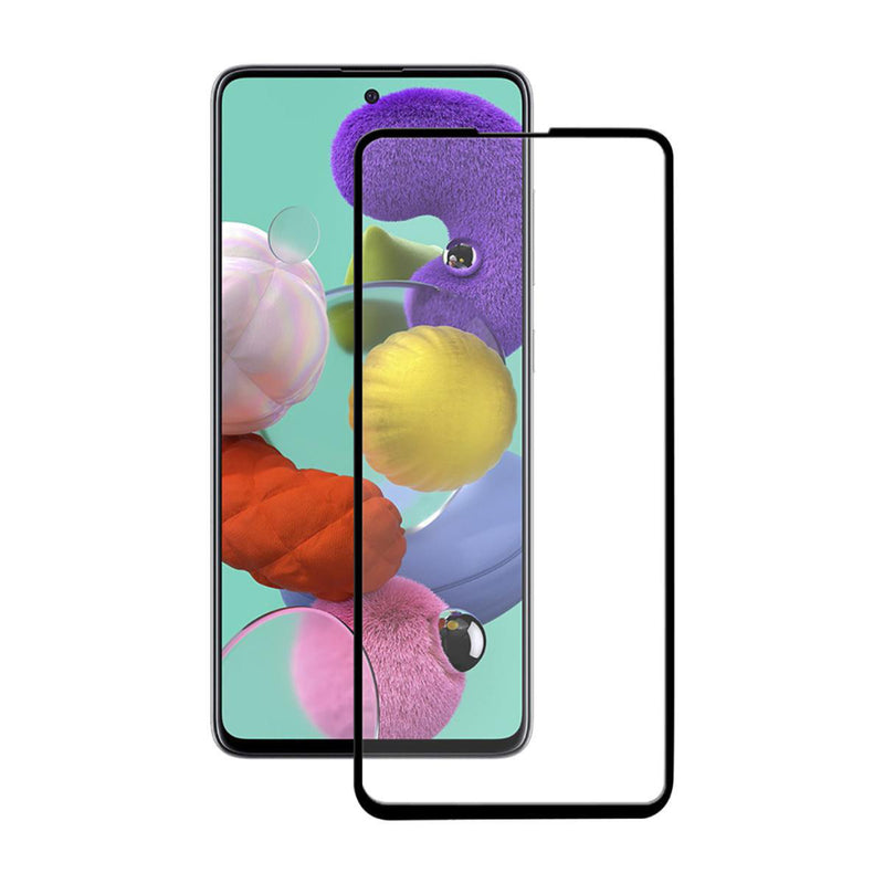 Nedis SFGP10013TP Screenprotector Van Glas Voor Samsung Galaxy A51 Volledige Dekking 3d Gebogen Tra