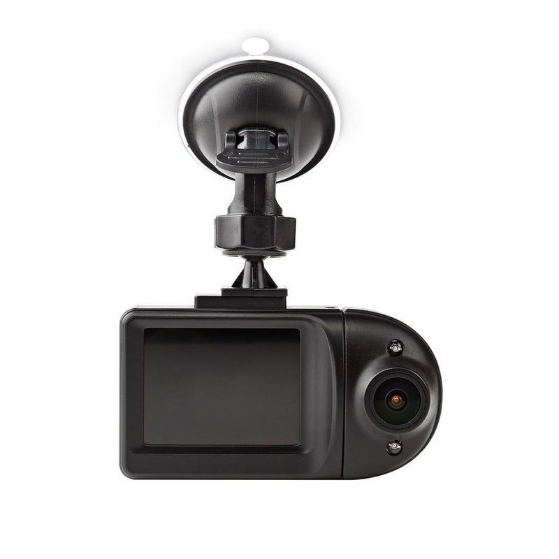 Nedis DCAM40BK Dashboardcamera Wide Quad Hd 1440 P (2 K) 2 Ch 2,31 Inch Kijkhoek Van 140&deg;