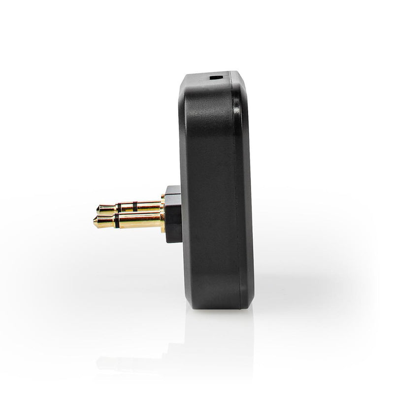Nedis BTTR400BK Draadloze Audiozender Bluetooth® Voor Gebruik In Vliegtuigen Zwart