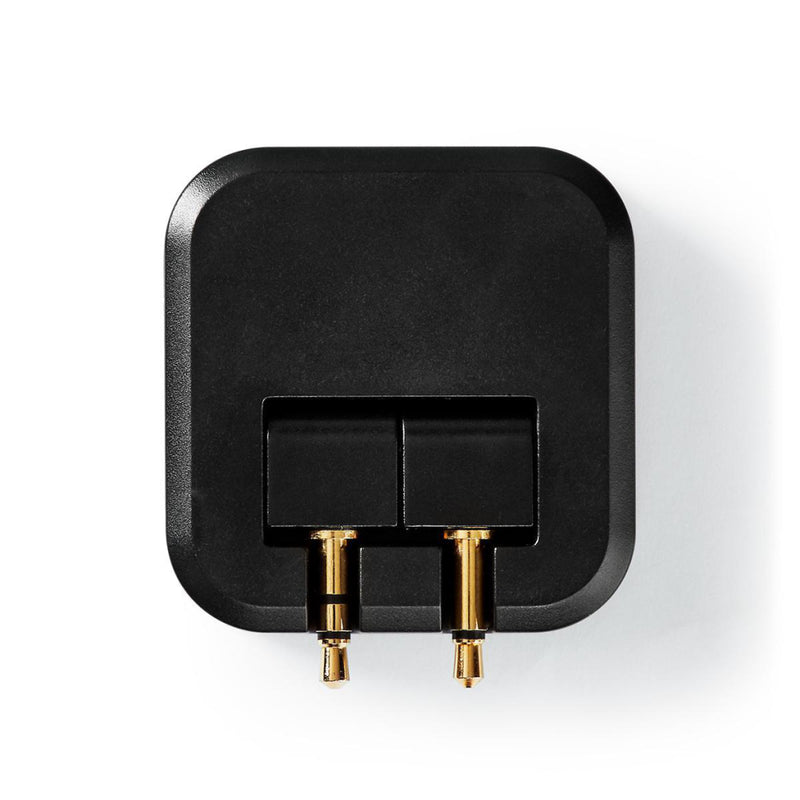 Nedis BTTR400BK Draadloze Audiozender Bluetooth® Voor Gebruik In Vliegtuigen Zwart
