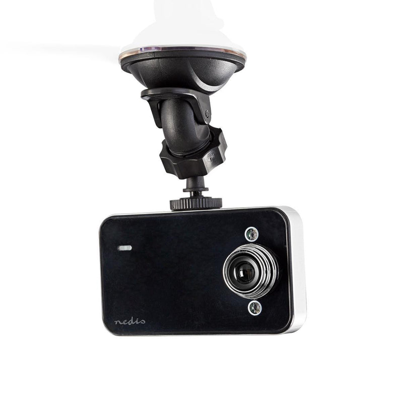 Nedis DCAM06BK Dashcam Hd 720p 1 Ch 2,4 Inch Kijkhoek Van 60&deg;