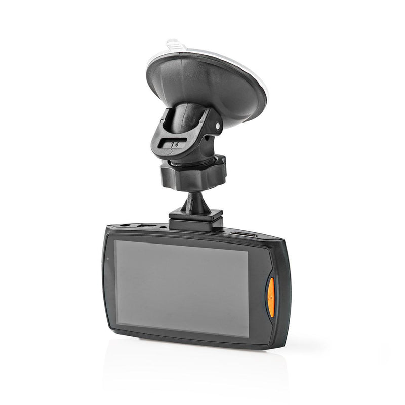 Nedis DCAM11BK Dashcam Full Hd 1080 P 1 Ch 2,7 Inch Kijkhoek Van 120&deg;
