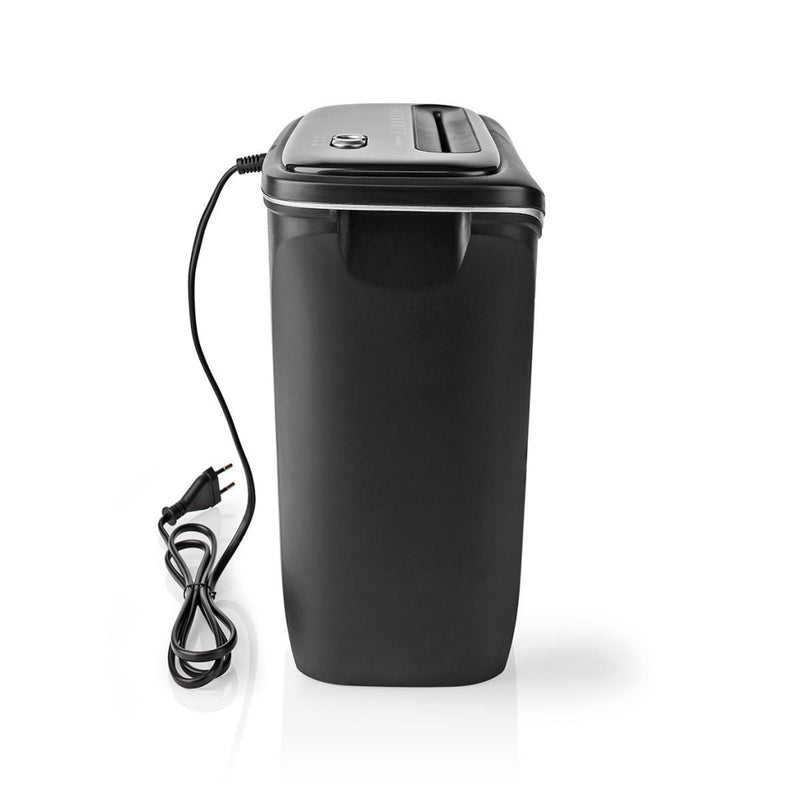 Nedis PASH120BKA4 A4 Papierversnipperaar Capaciteit 12 Liter Beveiliging Din-p4