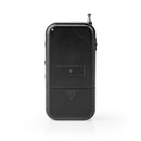 Nedis RDFM1110SI Fm/am-radio 1,5 W Zakformaat Zilver / Zwart