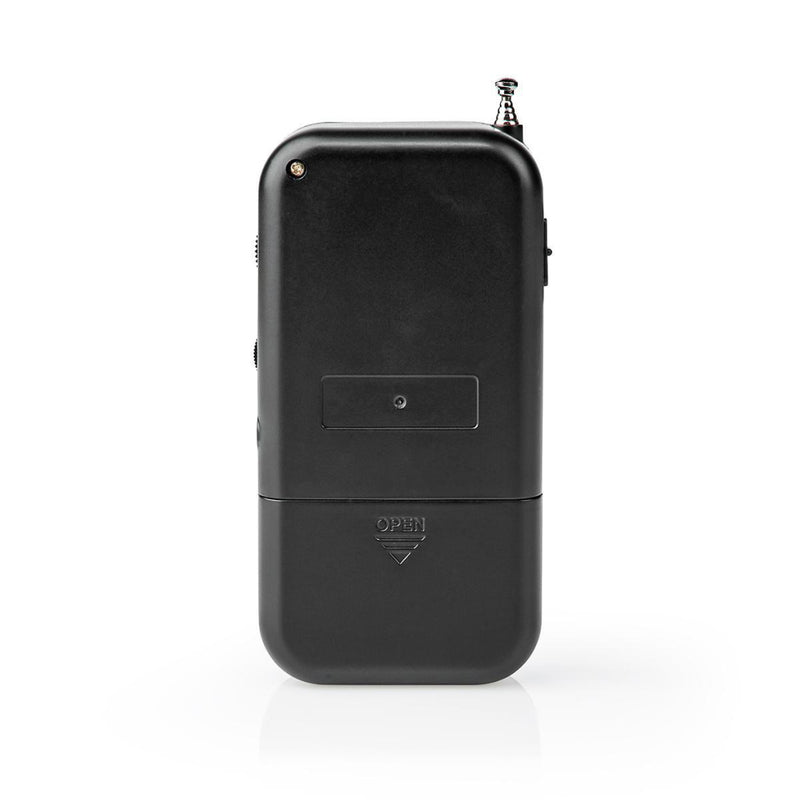 Nedis RDFM1110SI Fm/am-radio 1,5 W Zakformaat Zilver / Zwart