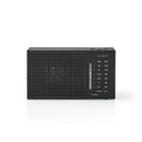 Nedis RDFM1200BK Fm/am-radio 1,5 W Zakformaat Zwart